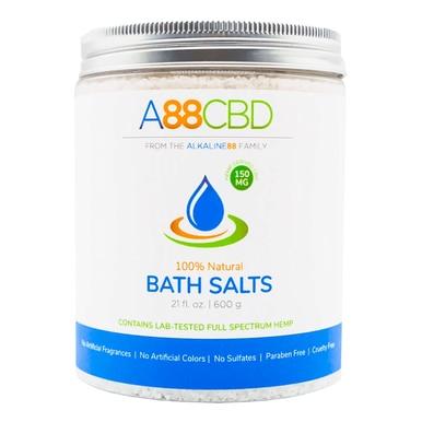 A88 CBD - CBD Bath - Full Spectrum Bath Salts - 150mg